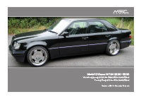 W124 Preisliste