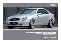 W209 Preisliste