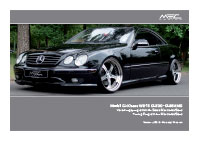 W215 Preisliste